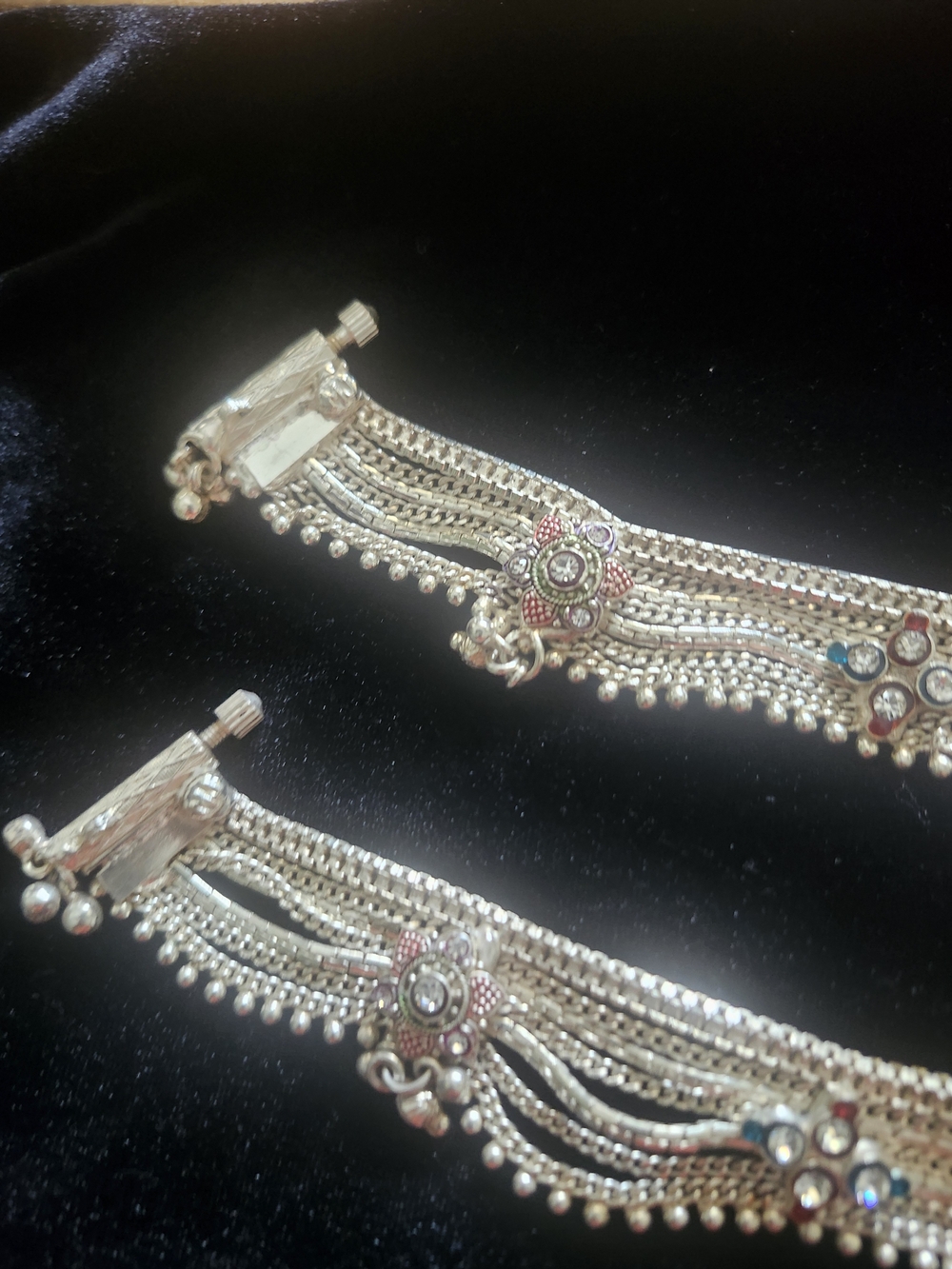 Indian Bridal Anklets. - Picture 4 of 6